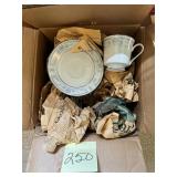 Assorted Blue Whisper China pieces
