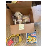 Vintage cookie presses NIB and decorating tips