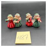 Vintage Commodore Christmas angel candle holder..