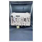 Wooden Kitchen Sign