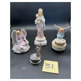Angel Music Box Lot