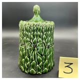 Vintage McCoy Pottery Asparagus Cookie Jar