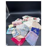 Vintage handkerchief lot