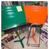 Adjustable music stands & fold up keyboard stand