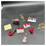 Musical Christmas ornaments