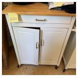 Cabinet on casters contents NOT included