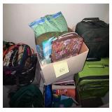 Contents of Closet including purses, luggage, m..