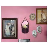 Assorted wall decor