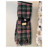 New plaid throw