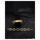 Copper serenity, prayer cuff bracelet, and copp..