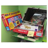 Vintage Game lot including Lite Bright & Balloo..