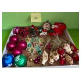 Vintage Christmas tree ornaments