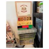 Cigar boxes and small parts organizer