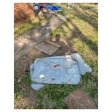 Vintage Galvanized Blitz Oil Pans