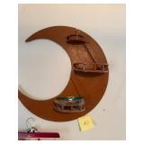 Moon knick knack shelf