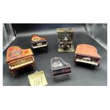 Piano Music Trinket Boxes & Coasters