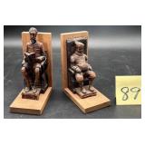 Hand-Carved Wooden Famous Novel Don Quixote and..
