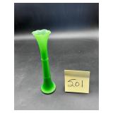 Vintage 8ï¿½ Carlo Moretti Murano style green cas..