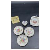 vintage Minton bone china dishes, Japanese hear..
