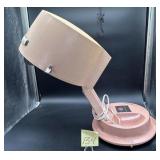 Vintage dusty rose-colored Hoover portable hair..