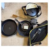 Cast iron camping lot