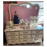 Vintage dresser contents not included