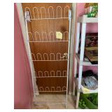 Over the door shoe rack