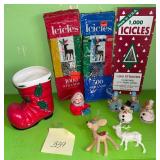 Vintage Christmas Items including Vintage Santa..
