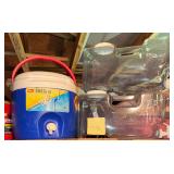 Cooler and water dispensers