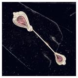 Antique Art Deco Style Stick Pin