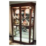 Large Lighted Curio Cabinet (77.5ï¿½ T x
