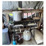 Fish Fry Setup (all Contents Seen)