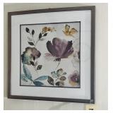 Jensen, Asia 20x20 Black Modern Framed Museum A..