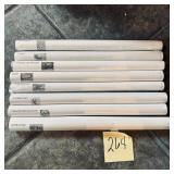 Poster lot, each labeled with a number and the ..