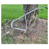 Vintage single-wheel cultivator