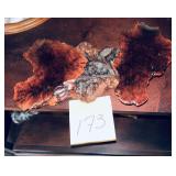 Vintage burl wood root slab