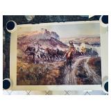 Art print of the 1912 painting ï¿½The Jerklineï¿½ b..