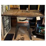 Vintage Sears Craftsman 10-inch table saw- unte..