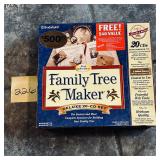 Broderbund Family Tree Maker Deluxe 20-CD Set V..