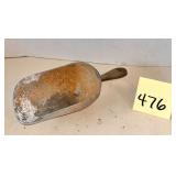 Vintage aluminum scoop