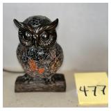Tiffany Style mosaic stained glass owl night li..