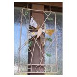 Butterfly welcome outdoor hanger