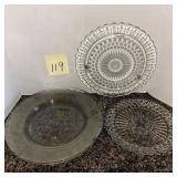 Glass Serving plates