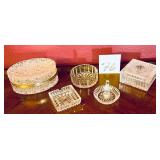 Beautiful Crystal Vanity Set