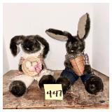 Brown Bunny Easter Rabbits