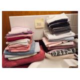 Hand towels and wash cloths