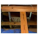 Macrame lawn chair-condition unknown
