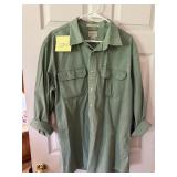 Menï¿½s LL Bean Green Shirt XL