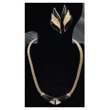 Vintage Swarovski America Ltd gold-tone herring..