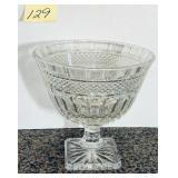 Vintage Godinger Versailles Crystal Pedestal Bo..